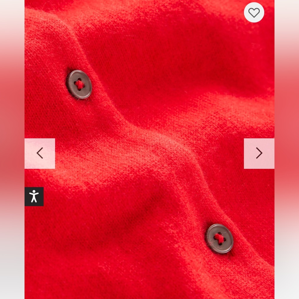 Eva Cashmere Crew Cardigan - Picture 4 of 8